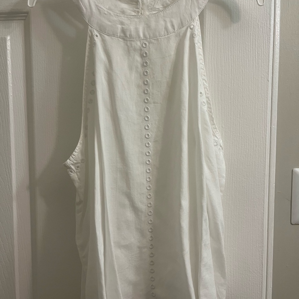 Francesca's Collections White Tank Top